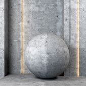 4k concrete Wall & Floor - seamless – Tileable - Pbr vol 26