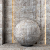 4k concrete Wall & Floor - seamless – Tileable - Pbr vol 28