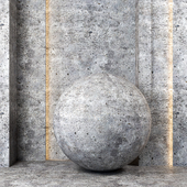 4k concrete Wall & Floor - seamless – Tileable - Pbr vol 31