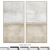 Abstract Landscape Large Textured Wall Art C-847