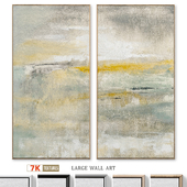 Large Accent Abstract Textural Wall Art C-848