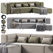 Chord 4pc Chaise Sectional