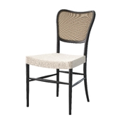 Noa Dining Chair in Black Drifted