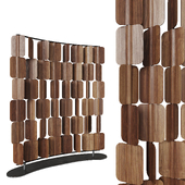 Перегородка Patch с деревянными панелями от True Design.
