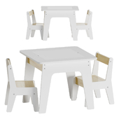 Dunelm table and chair