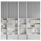 Bookcase White