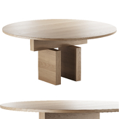 321 Resident Plane Dining Table Round by Jamie McLellan 2 colors 3 size options