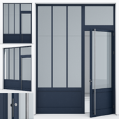 Aluminum door 356