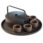 Decorative tea set | Japanese tea set 03