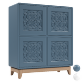 Chest of drawers 03F Rooso 4 doors