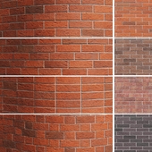 Brick Seamless 4k Set 01 (4 Patterns , 4 colors)