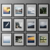 Photo frame with photo - 8-01