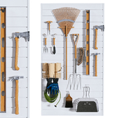 Storage of garden tools