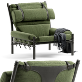 Scandinavian Modern Arne Norell Inca Lounge Chair