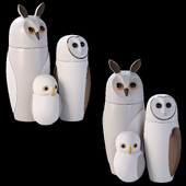 Figurines Owl collection by Bosa