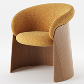 Ginger Wood Chair By Ondarreta
