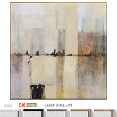 Accent Large Abstract Textural Wall Art C-882