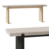 Stylish Club Natur Console Table