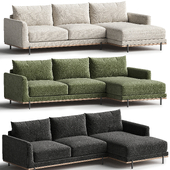 Trista 3 seat Sofa Fabric