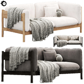 ARBOR 2 SEATER Sofa by HAY