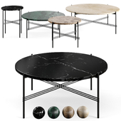 TS round coffee table by Gubi