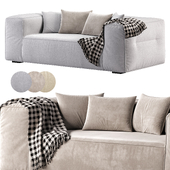 GART MEDITERRANEO 2 seater fabric garden sofa