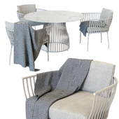 Venexia Outdoor Dining Group by Ethimo