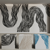 BELARTESTUDIO Murals Seamless set Flowline