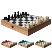 Chess set BAUHAUS STYLE