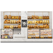 Bakery with pastries and desserts 3