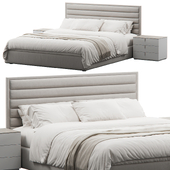 Westbury Upholstered Headboard Bed