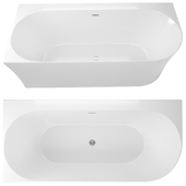Acrylic bathtub Allen Brau Priority 4 A 170x78 2.31004.20A white gloss