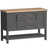 Modern Dresser. Art Deco Sideboard grey Commode.Console Table