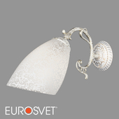 ОМ Настенный светильник Eurosvet 22010/1 белый с золотом
