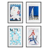 Vogue posters by Dantonehome
