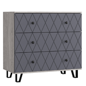 Estense chest of drawers