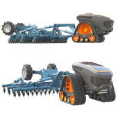 Autonomous tractor and plow