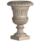 Classical vase for decorating the facade Casa Padrino