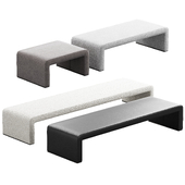 387 Labanca bench and ottoman by Tacchini 02