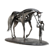 Le Bisou Metal Sculpture