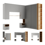 Bedroom Cupboard design by ingriddetalha