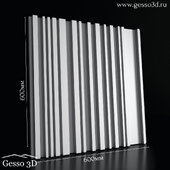 Gypsum 3D panel Elegance