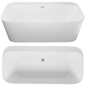 Acrylic bathtub Allen Brau Infinity 1 170x80 2.21001.21 matt white