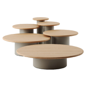 Raindrop coffee tables by Fred Rigby studio