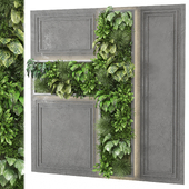 indoor wall vertical garden - Set 956