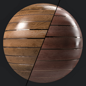 Wood Materials 23- Wooden Panel By Ornament Pattern | Sbsar Seamless PBR 4k