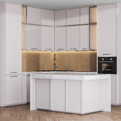 Modern kitchen with island_M06