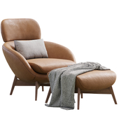 Armchair Russell By Minotti
