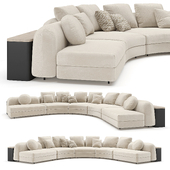 Arflex EDO Sofa round sofa