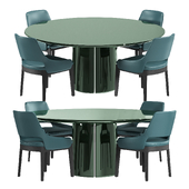 Dining set by Molteni